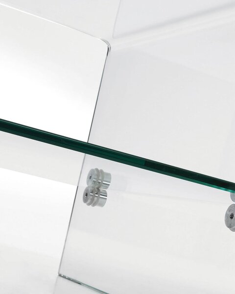Skleněný konferenční stolek 55x110 cm Burano – Kave Home
