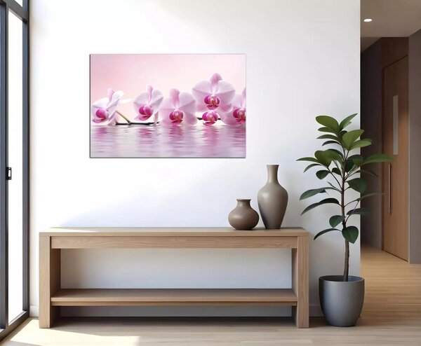 Obraz do bytu Růžové orchideje
