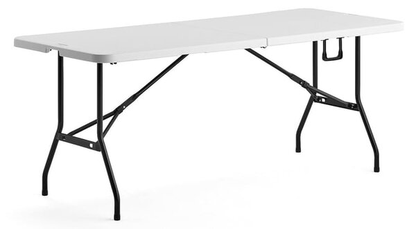 AJ Produkty Skládací stůl KLARA, 1800x750 mm, plastová deska