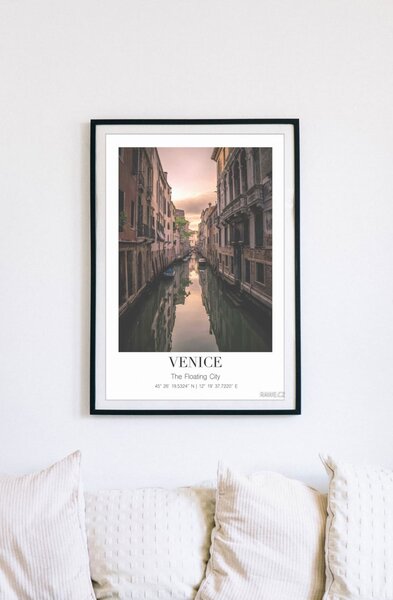 Stmívání nad Benátkami Fotopapír 30 x 40 cm