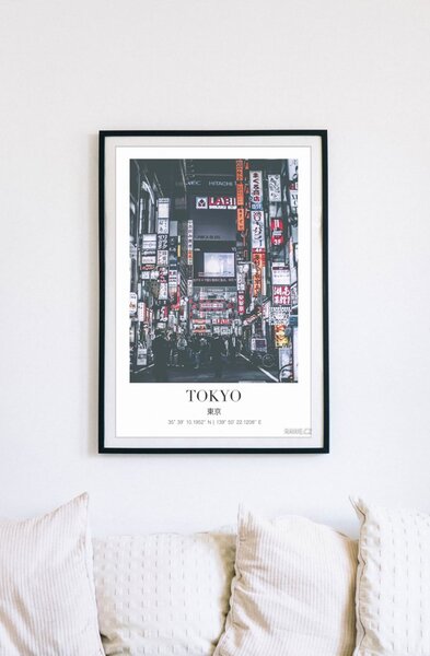 Tokio Lights Fotopapír 30 x 40 cm