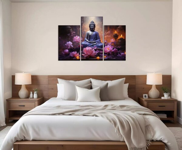 Obraz na plátně Budha a svatyně