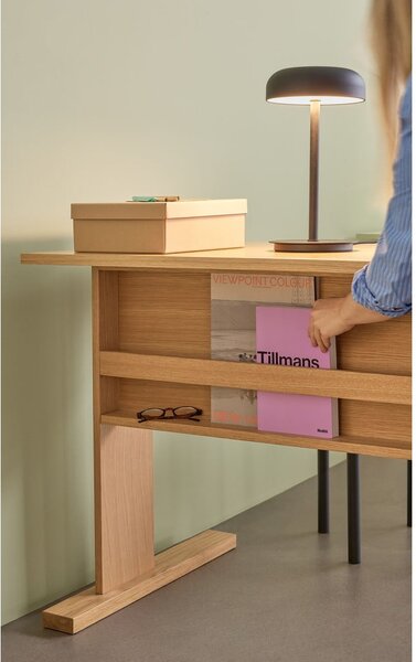 Pracovní stůl s deskou v dubovém dekoru 70x140 cm Forma – Hübsch