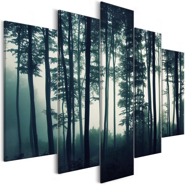 Obraz - Tmavý les II 100x50