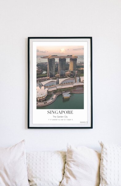 Singapur 2 Samolepící 20 x 30 cm