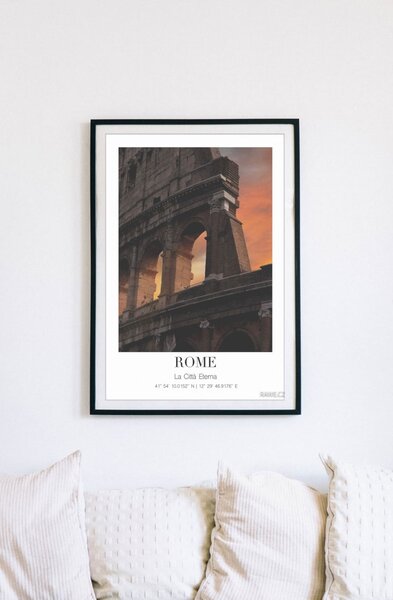 Řím Fotopapír 50 x 70 cm