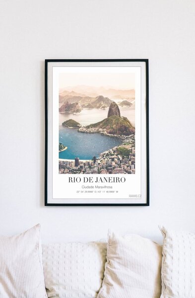 Rio de Janeiro Samolepící 20 x 30 cm