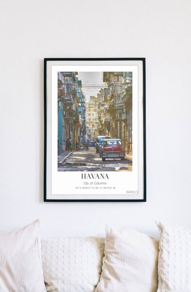 Ulice Havany Fotopapír 30 x 40 cm
