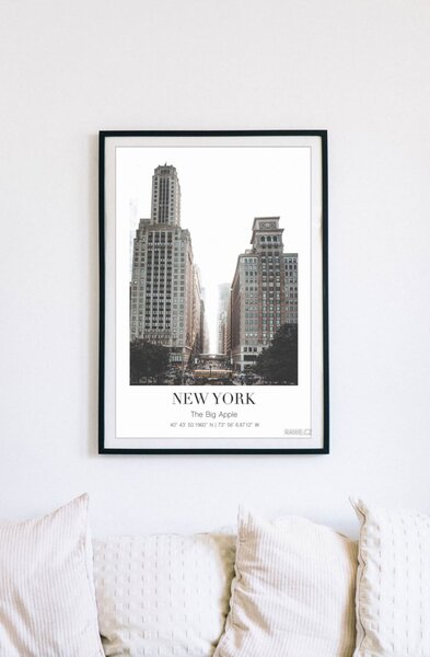 Downtown Manhattan Fotopapír 20 x 30 cm