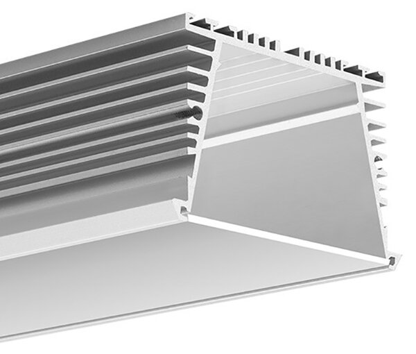 LED profil do sádrokartonu KLUŚ SEKOMA Délka: 1 m, Povrchová úprava: stříbrná anodizovaná