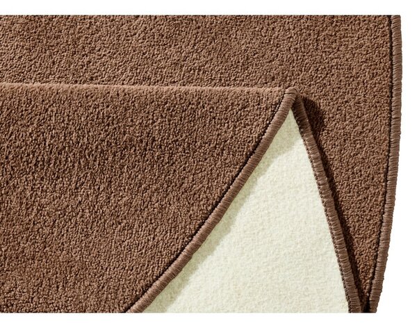 Hnědý kulatý koberec ø 133 cm Fancy – Hanse Home