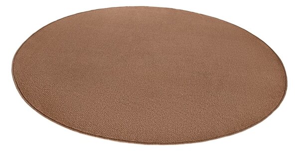 Hnědý kulatý koberec ø 133 cm Fancy – Hanse Home