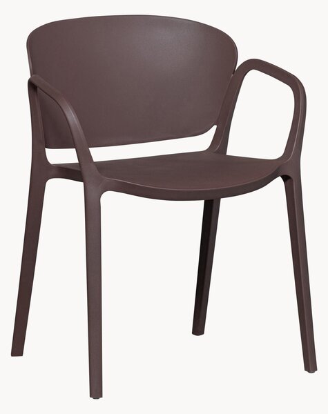 Sada zahradních židlí s područkami Bent, 2 díly