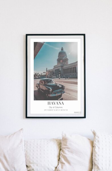 Havana de Cuba Fotopapír 50 x 70 cm