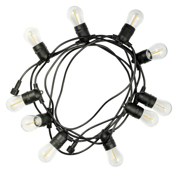 T-LED LED světelný řetěz STL10M 10m, 10xE27, IP65