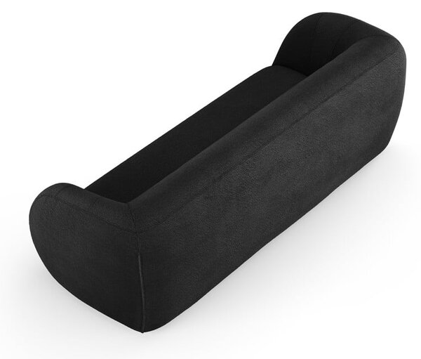 Tmavě šedá pohovka z textilie bouclé 230 cm Essen – Cosmopolitan Design