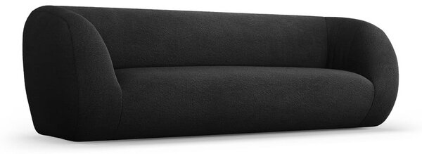 Tmavě šedá pohovka z textilie bouclé 230 cm Essen – Cosmopolitan Design