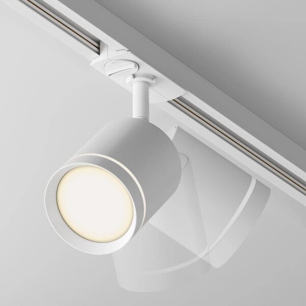 Maytoni Reflektorové LED svítidlo 5W pro 1F systém UNITY, v. 80 mm, 3000K nestmívatelné, bílé