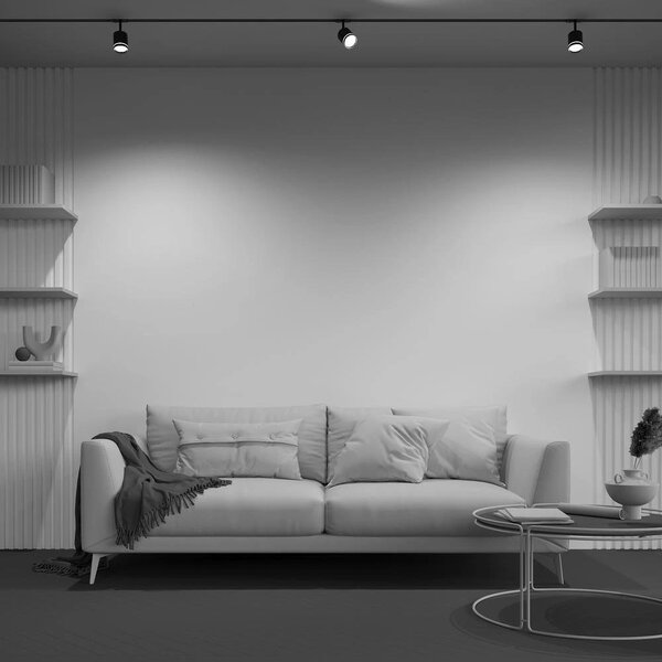 Maytoni Reflektorové LED svítidlo 5W pro 1F systém UNITY, v. 80 mm, 3000K nestmívatelné, černé