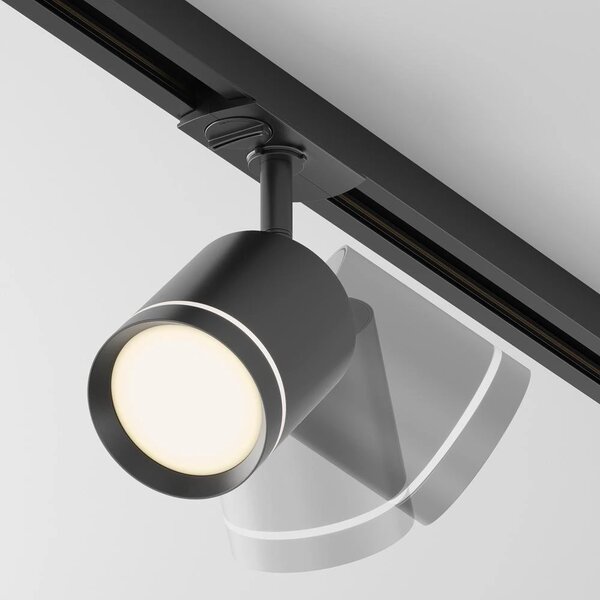 Maytoni Reflektorové LED svítidlo 5W pro 1F systém UNITY, v. 80 mm, 3000K nestmívatelné, černé