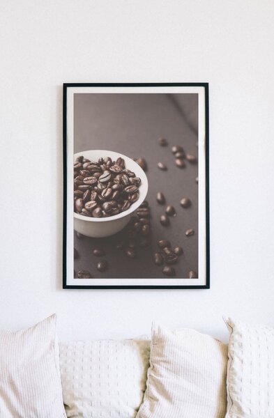 Káva v misce Fotopapír 70 x 100 cm