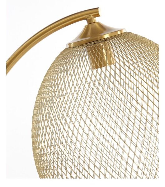 Stojací lampa ve zlaté barvě (výška 160 cm) Moroc – Light & Living