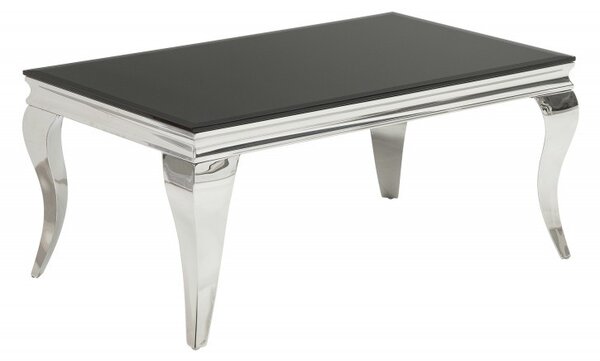 (2896) MODERNO TEMPO luxusní konferenční stůl černý 100cm