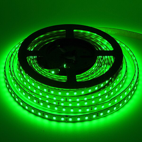 LED pásek zelený SC24126 24V 8W/m 126LED/m