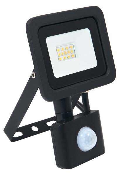 MILIO LED reflektor RODIX PREMIUM MH0201 s čidlem PIR - 10W - IP65 - 850Lm - studená bílá - 6000K