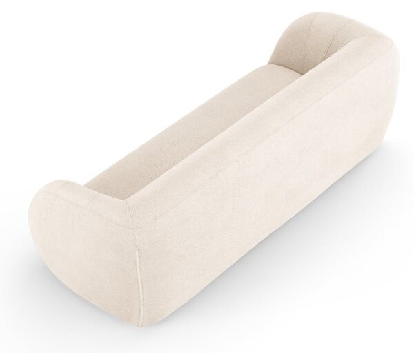 Krémová pohovka z textilie bouclé 230 cm Essen – Cosmopolitan Design