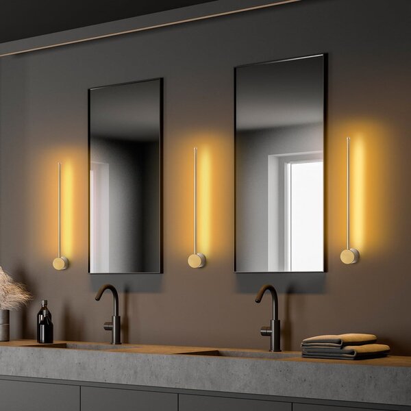 LED nástěnné svítidlo ve zlaté barvě Sword – Opviq lights