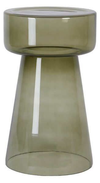 Skleněný kulatý odkládací stolek ø 30 cm Dakwa – Light & Living