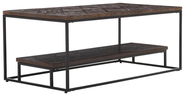 KONFERENČNÍ STOLEK, černá, tmavě šedá, dřevo, kov, 110/60/40 cm Carryhome - Konferenční stolky, Online Only