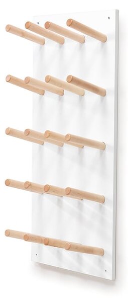 AJ Produkty Věšák na boty PERO, na 10 párů, bílá
