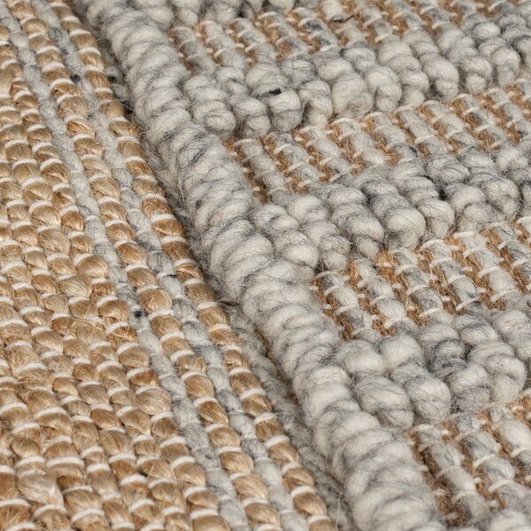 Koberec ve světle šedé a přírodní barvě 160x230 cm Medina – Flair Rugs