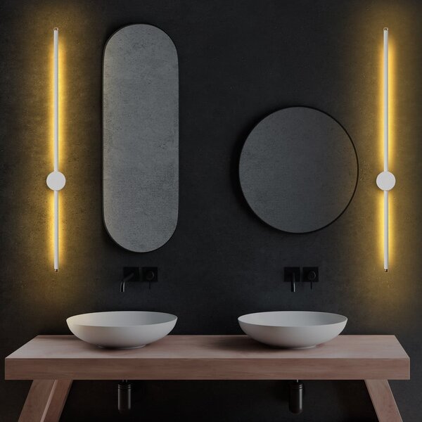 Bílé LED nástěnné svítidlo Sword – Opviq lights