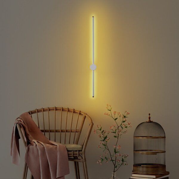 Bílé LED nástěnné svítidlo Sword – Opviq lights