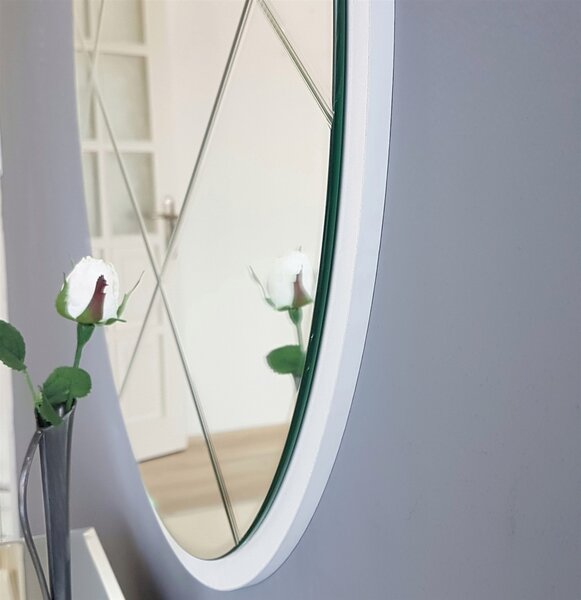Zrcadlo Daisy (Stříbrná). Akce -26%