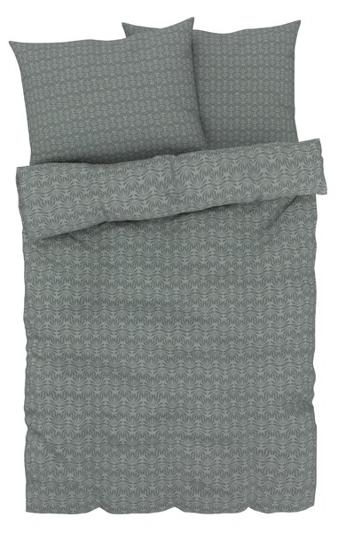 Livarno home Ložní povlečení Renforcé, 220 x 240 cm, 70 x 90 cm (ornament zelený) (100387634002)