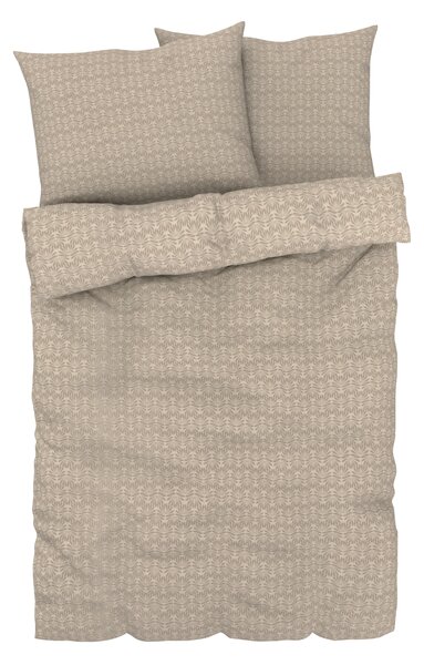 Livarno home Ložní povlečení Renforcé, 200 x 220 cm, 70 x 90 cm (ornament béžová) (100387648004)