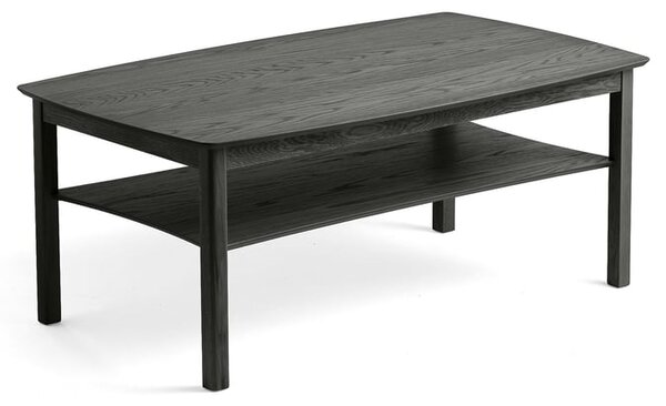 AJ Produkty Konferenční stolek MARATHON, 1350x800 mm, černě mořený dub