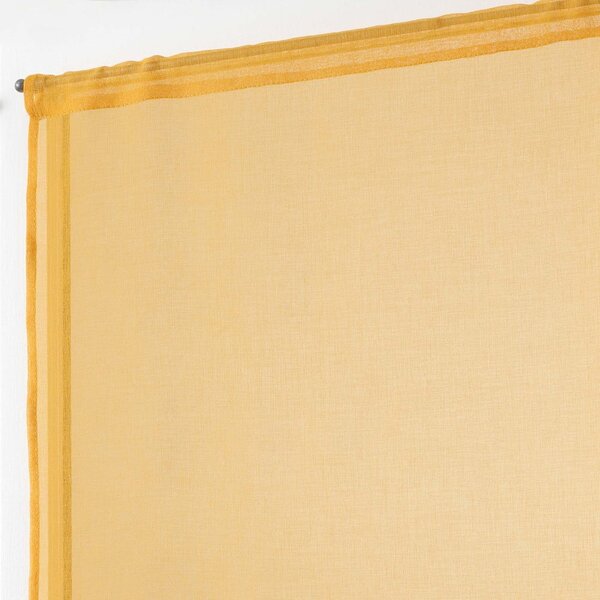Žluté voálové záclony v sadě 2 ks 60x90 cm Sandra – douceur d'intérieur