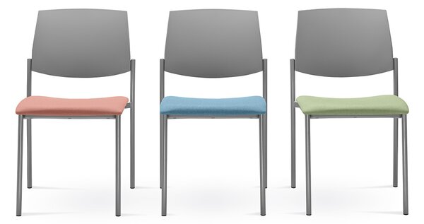 LD SEATING - Židle SEANCE ART 180 - šedý plast