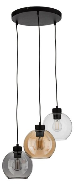 Závěsná svítidlo TK Lighting, Cubus, stmívatelné, Vícebarevná, Obývací pokoj, Sklo, Moderní