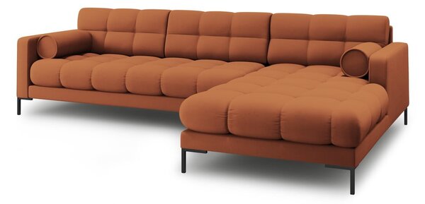 Rohová pohovka v cihlové barvě (pravý roh) Bali – Cosmopolitan Design