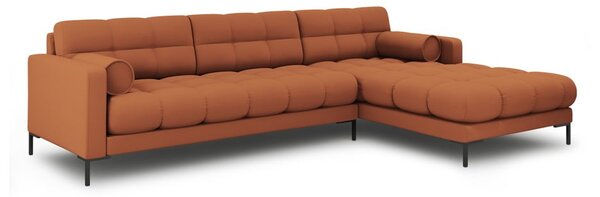 Rohová pohovka v cihlové barvě (pravý roh) Bali – Cosmopolitan Design