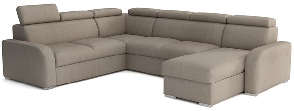 Sedací souprava OSLO U | 250x310x170 | rozkládací + 2x úložný prostor | VÝBĚR TKANIN