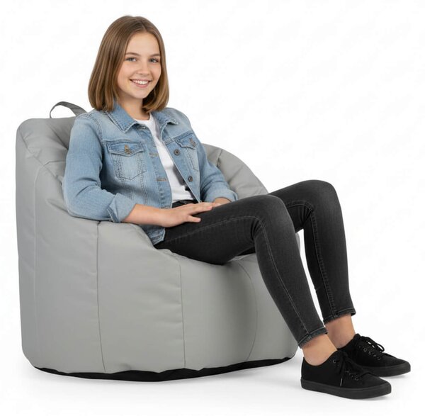 Sedací křeslo Primabag Simeone polyester šedá