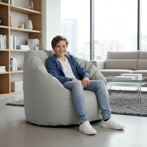 Sedací křeslo Primabag Simeone polyester šedá