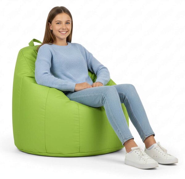 Sedací křeslo Primabag Simeone polyester limetka